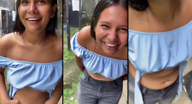 proponiendole a una jovencita colombiana que le de una mamada