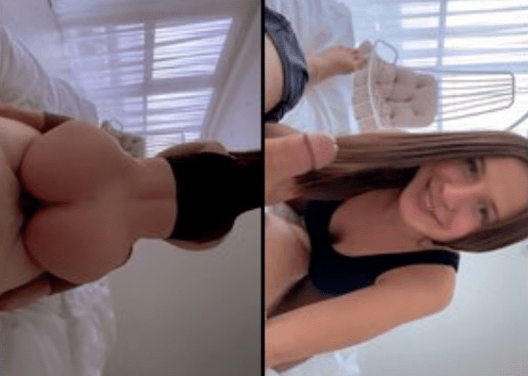 Las exquisitas nalgas perfectas de una jovencita insaciable
