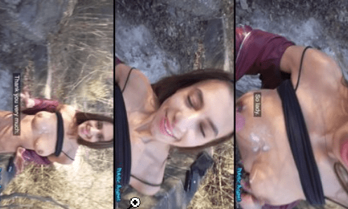 Jovencita le hace un oral en casa abandonada y acaban en sus tetas