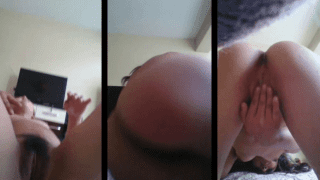 Peruana calata mostrando su concha apretadita y bien mojadita