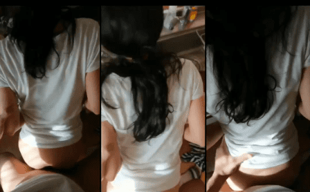 Le quitan la tanguita a la chavita de la prepa y le piden que no haga ruido