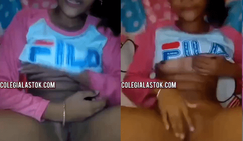 Chibola caliente se graba tocándose la concha y sin querer lo envía al grupo