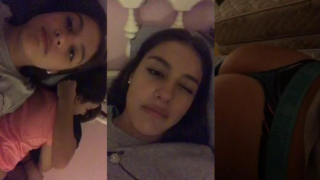modelando su hermoso culo de infarto en videollamada