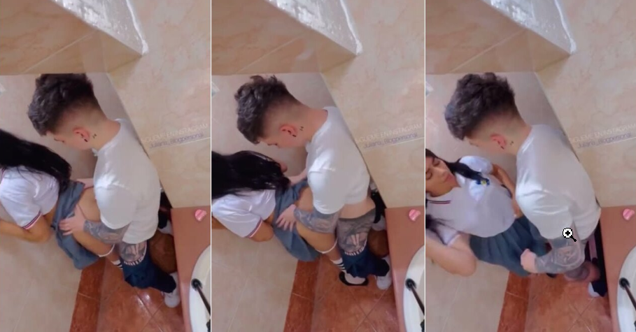 graban a alumnos cogiendo dentro de los baños