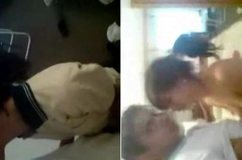 la morrita colegiala se lleva al novio a su dormitorio para coger y se pone una tanguita