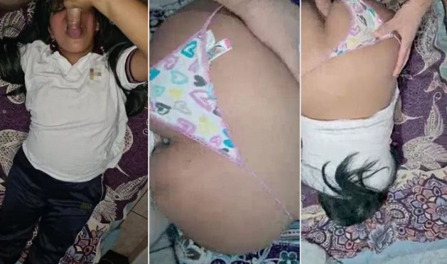 ponen en cuatro a la morrita colegiala y le llenan la colita de leche caliente