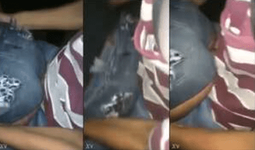 Amiga calenturienta cogiendo en la calle con el short puesto