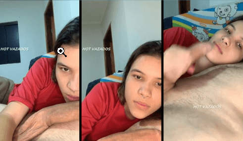 morrita provocativa se la chupa al primo