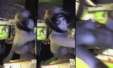 Jovencita emo adicta al sexo grabándose a cuatro patas